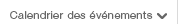 Calendrier des �v�nements